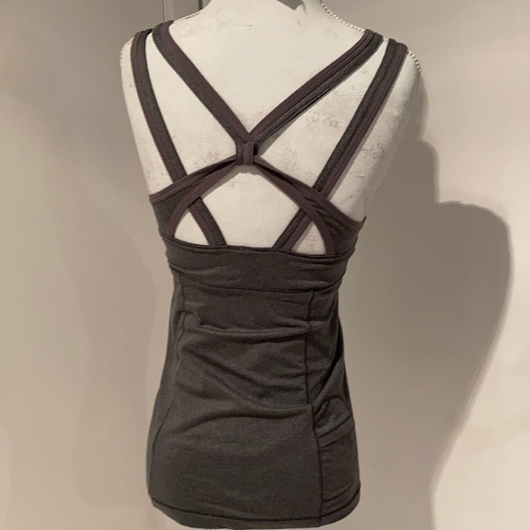 LOLE Tank top cross straps gray XS - Picture 4 of 12
